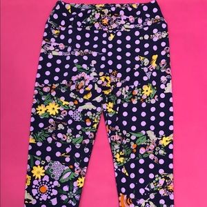 LulaRoe One Size Leggings - floral