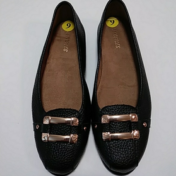 aerosoles black loafers
