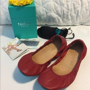 Tieks Cardinal Red EUC