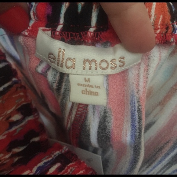 NWT Ella Moss Ikat Tassel Shorts. - Picture 6 of 6