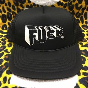 Supreme x R. Crumb Fuck Mesh Hat 2008