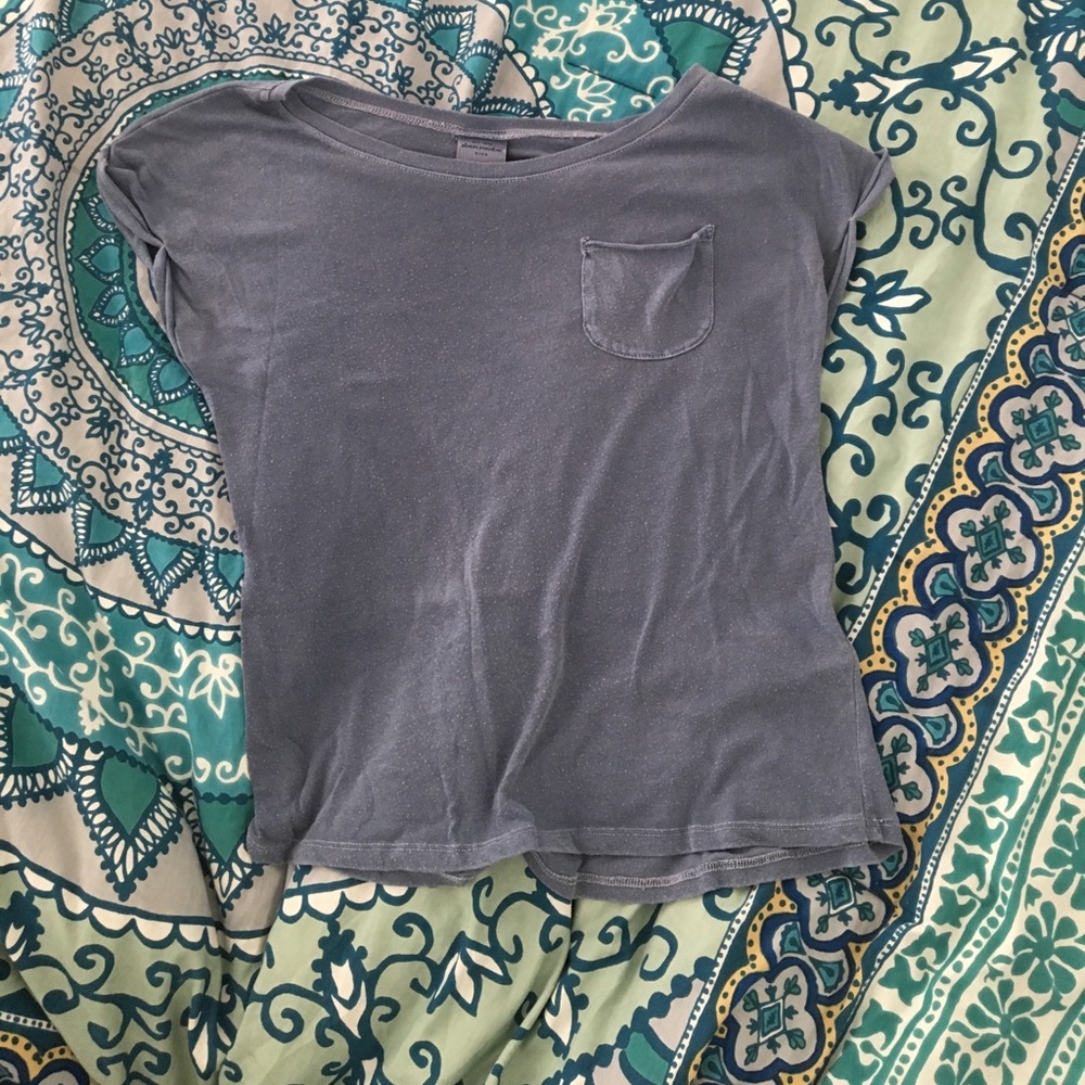 Faded Blue Abercrombie Kids Top