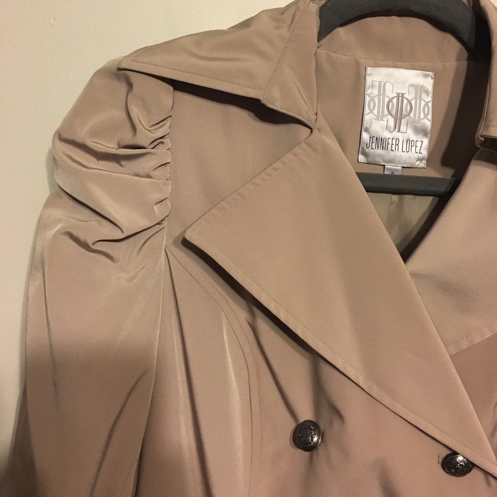 Jennifer Lopez Trench Coat View 2