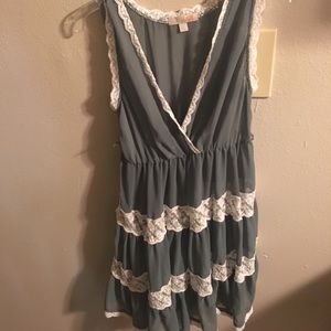 Beautiful Lacey olive dress