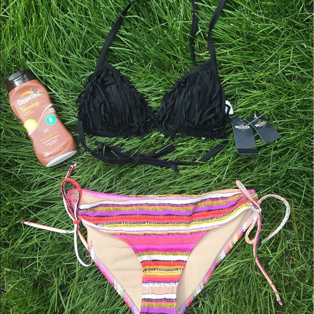 ⚓️Black Hollister Swim Top⚓️
