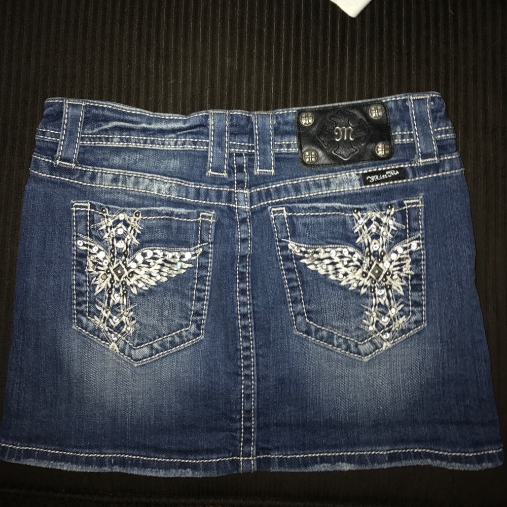 ❤️❤️❤️❤️❤️❤️Miss me jean mini skirt