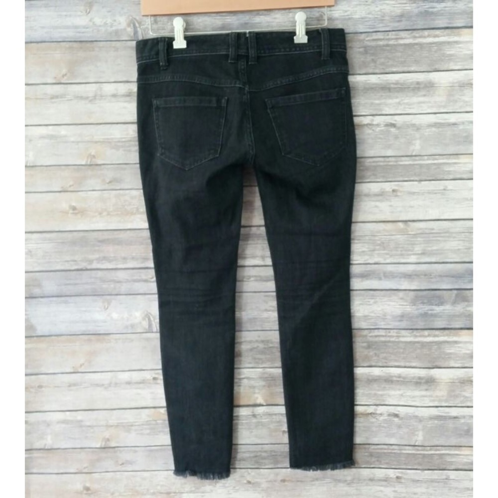💐🌸🌷SOLD - FP Destroyed Skinny Ankle Black Jeans - Picture 6 of 6