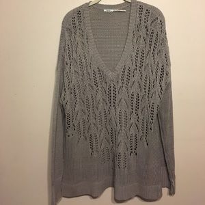OU Kimchi Blue Grey Sweater