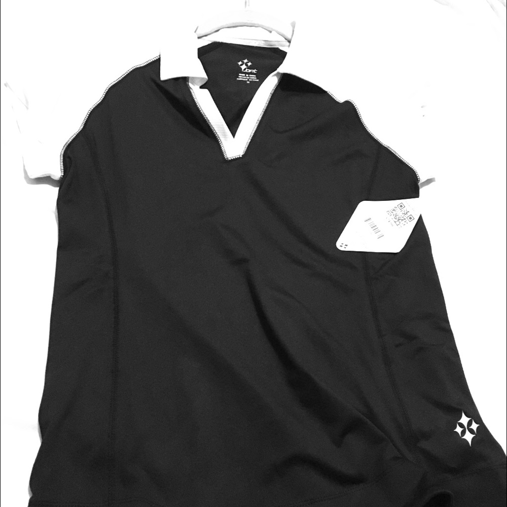 Jo Tech Polo - Black/White