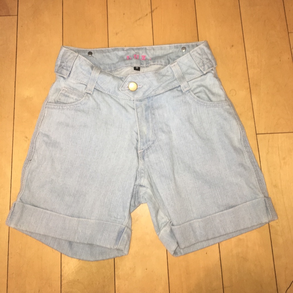Light Blue Jean Shorts