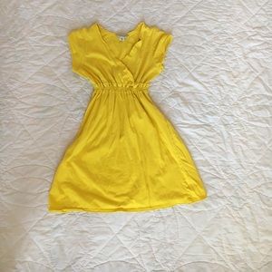 Yellow summer dress