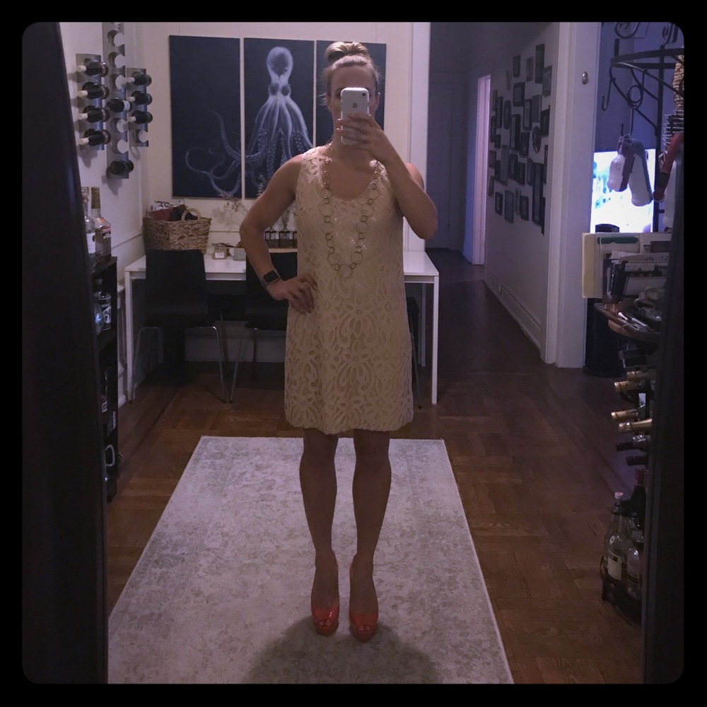 Ali Ro Racerback lace dress