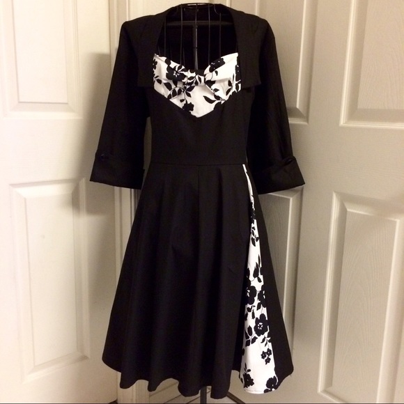 RETRO reproduction Dresses & Skirts - PLUS-SIZE pin-up/rockabilly swing dress 🖤