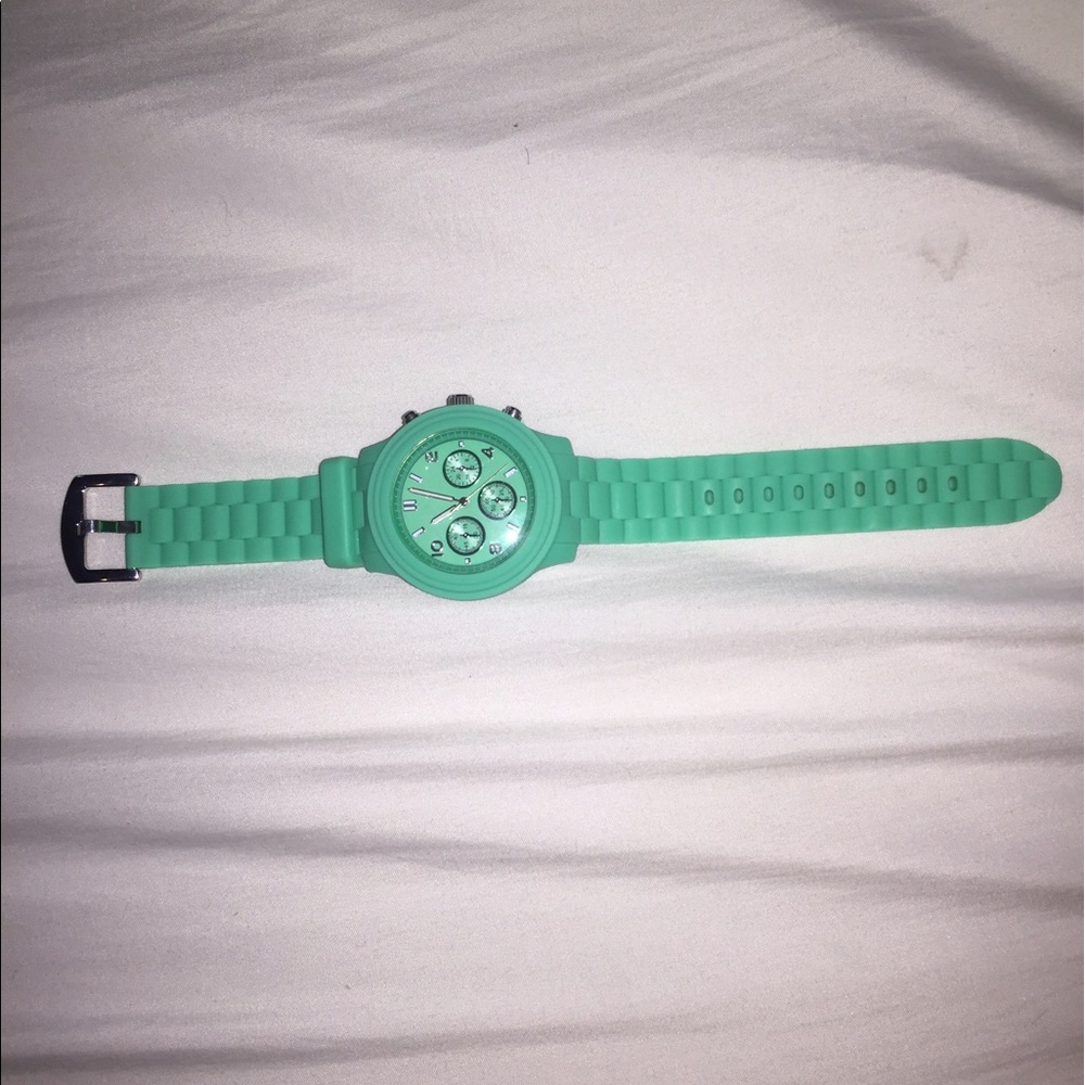Light Green Sports Watch
