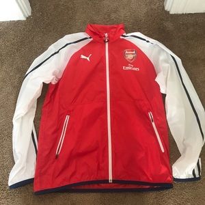 Arsenal Puma Windbreaker