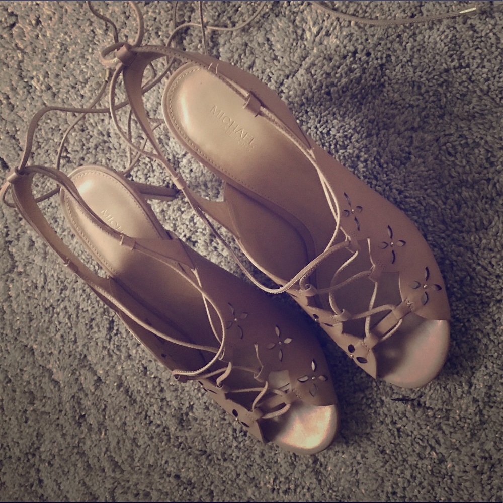 Michael Kor's Leather Heels