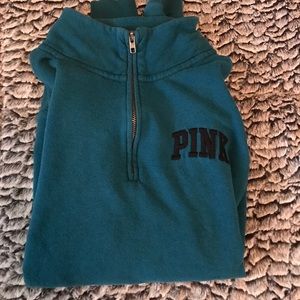PINK Victoria Secret Half-Zip Sweatshirt