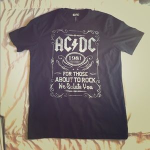 AC/DC Band Tee
