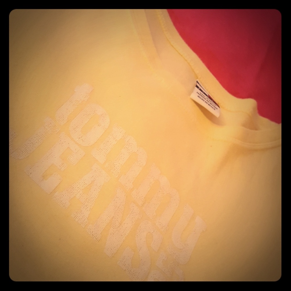Tommy Hilfiger Yellow Long Sleeve Top