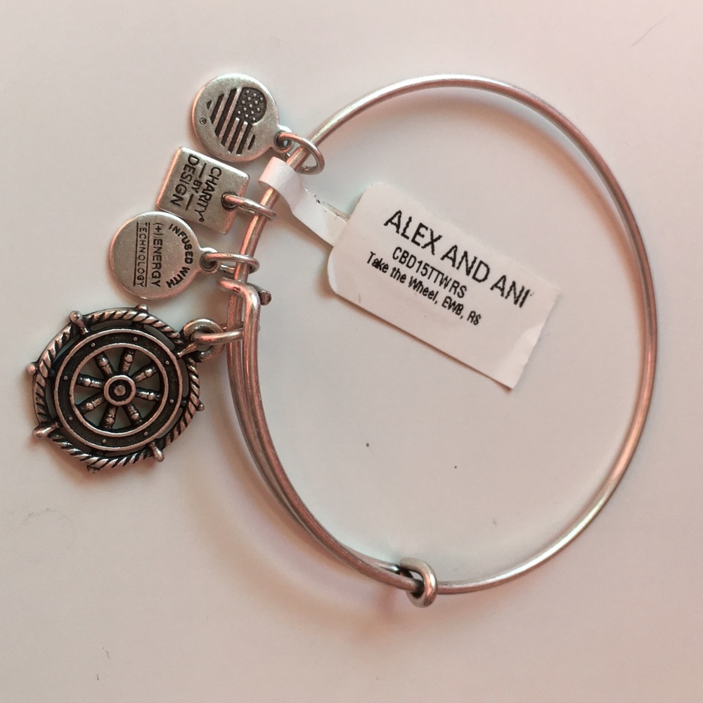 Take the Wheel-- Alex and Ani bangle
