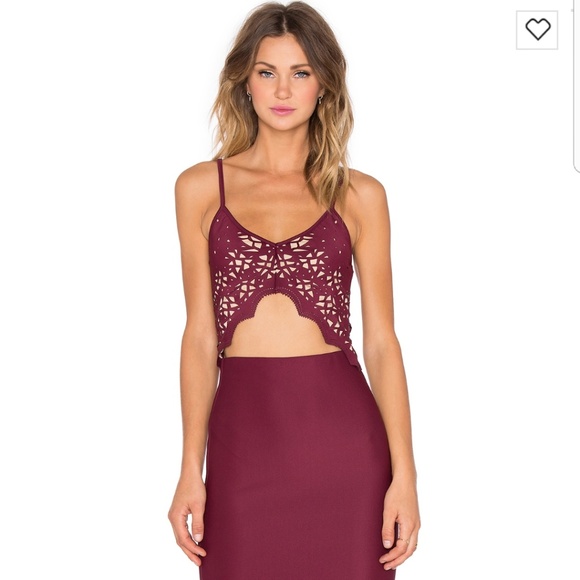 Nasty Gal Tops - 🎉HP🎉 NWT De Lacy Keila Crop Top