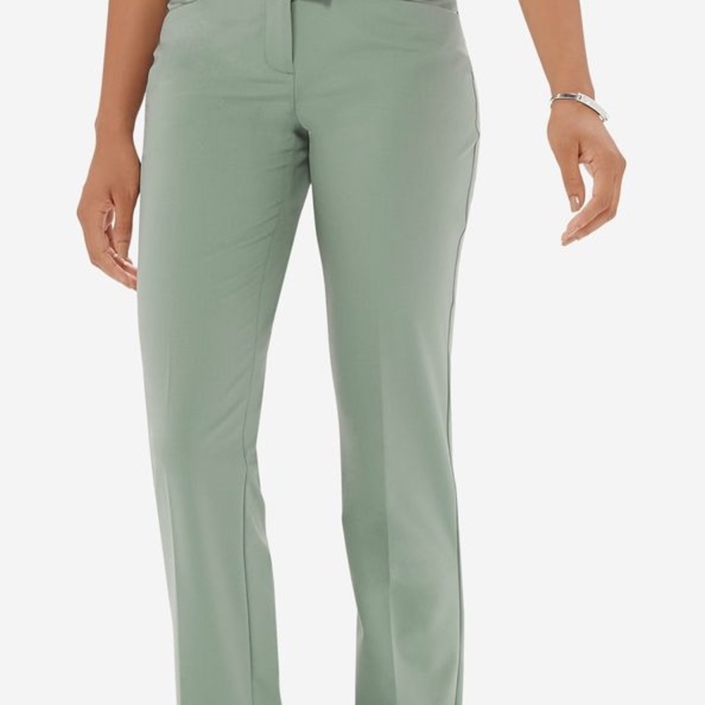 PETITE The Limited Green Dress Pants