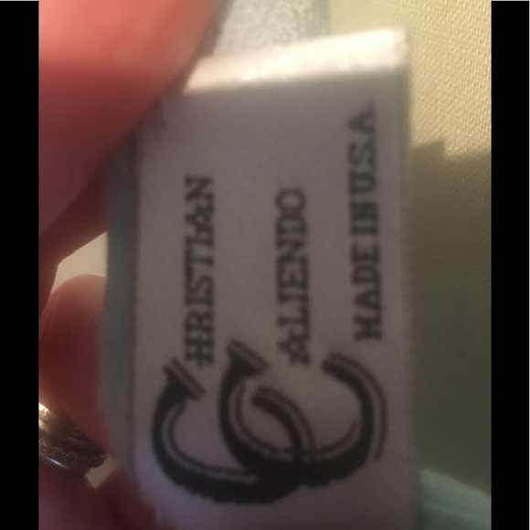 Christian Aliendo Blouse Size L - Picture 3 of 4