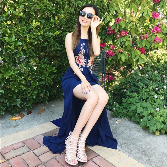 Floral Romper Dress - Picture 3 of 3