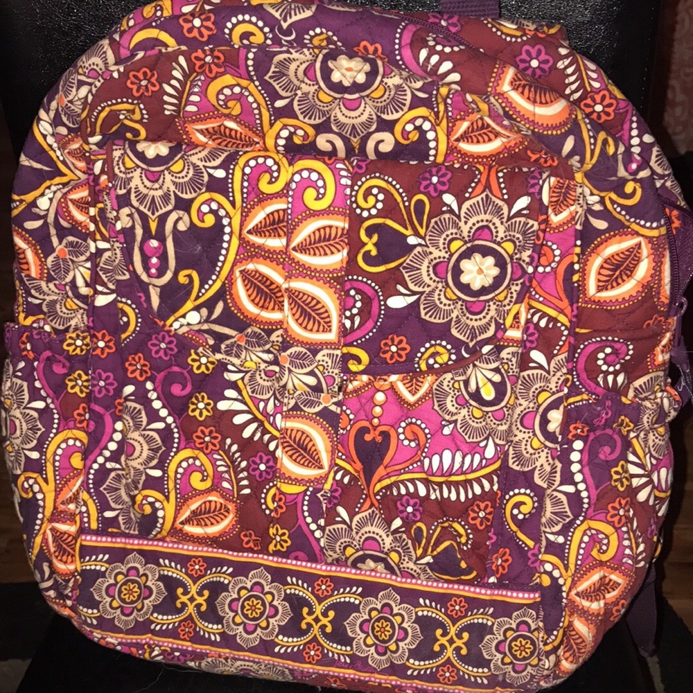 Vera Bradley medium size book bag