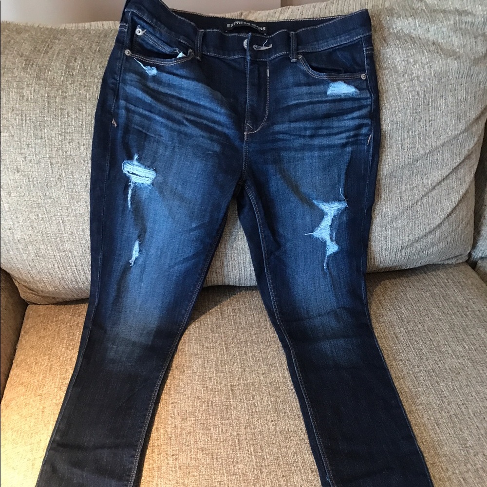 Express Jeans- leggings size 10