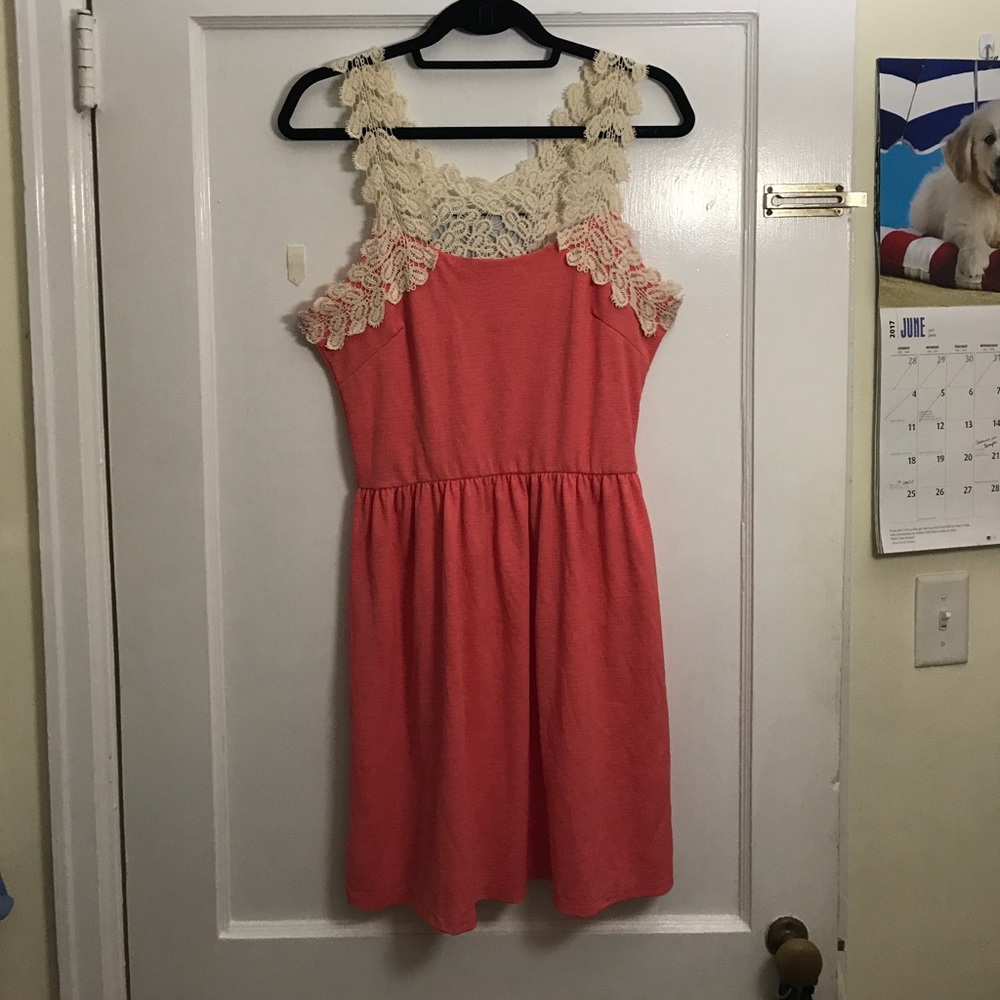 Crochet-strap summer dress