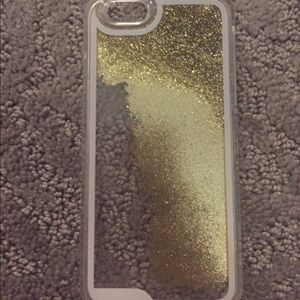 Glitter waterfall iPhone 6 case