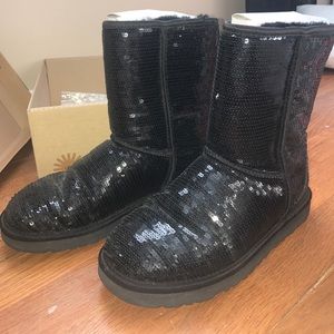 Black Sparkles UGGs