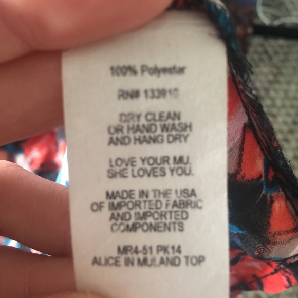 NWOT Show Me Your MuMu "Alice in Muland" top - Picture 6 of 8