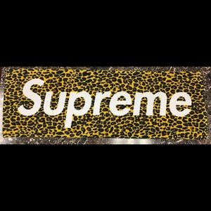Supreme Leopard Print Towel A$AP Rocky 2009