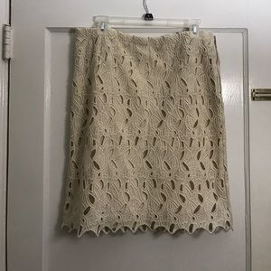 Lace/crochet skirt