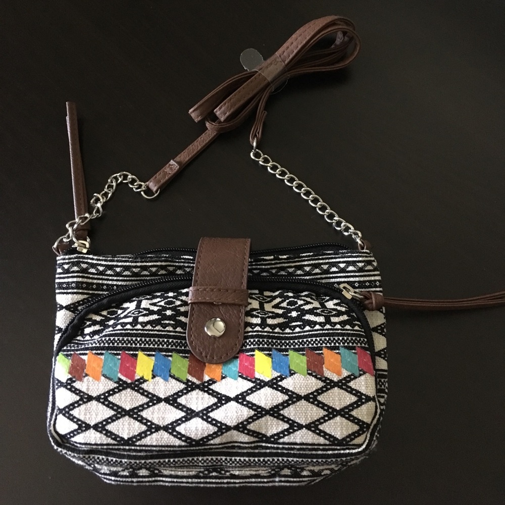 NWOT Boho Cross-Body Mini Bag - Picture 2 of 8