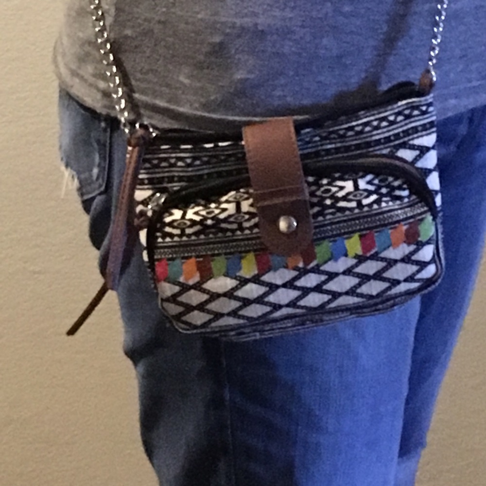 NWOT Boho Cross-Body Mini Bag - Picture 8 of 8