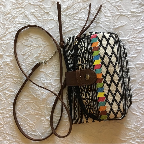 Handbags - NWOT Boho Cross-Body Mini Bag