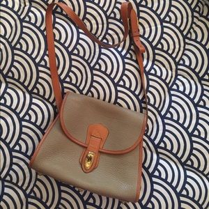 Dooney & Bourke Tan Leather Crossbody