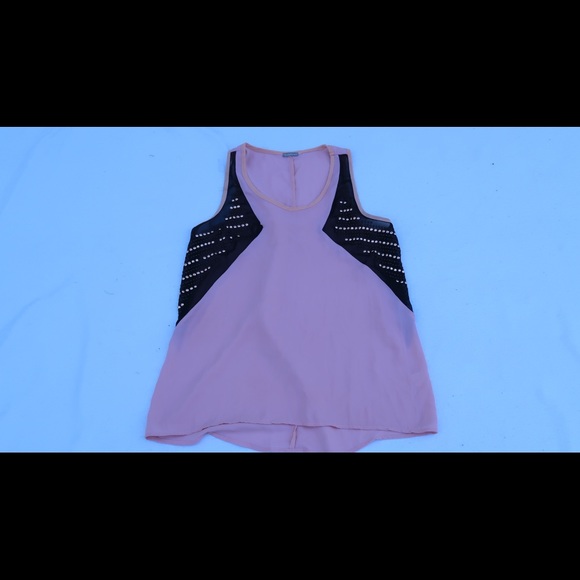 Pink and black blouse - Picture 1 of 2