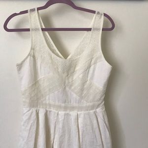White American eagle lace sundress fitandflare