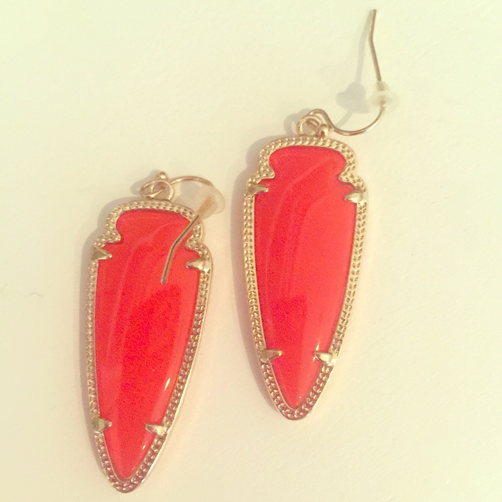 Kendra Scott Sky earrings in red