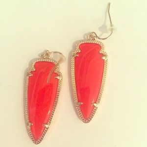 Kendra Scott Sky earrings in red