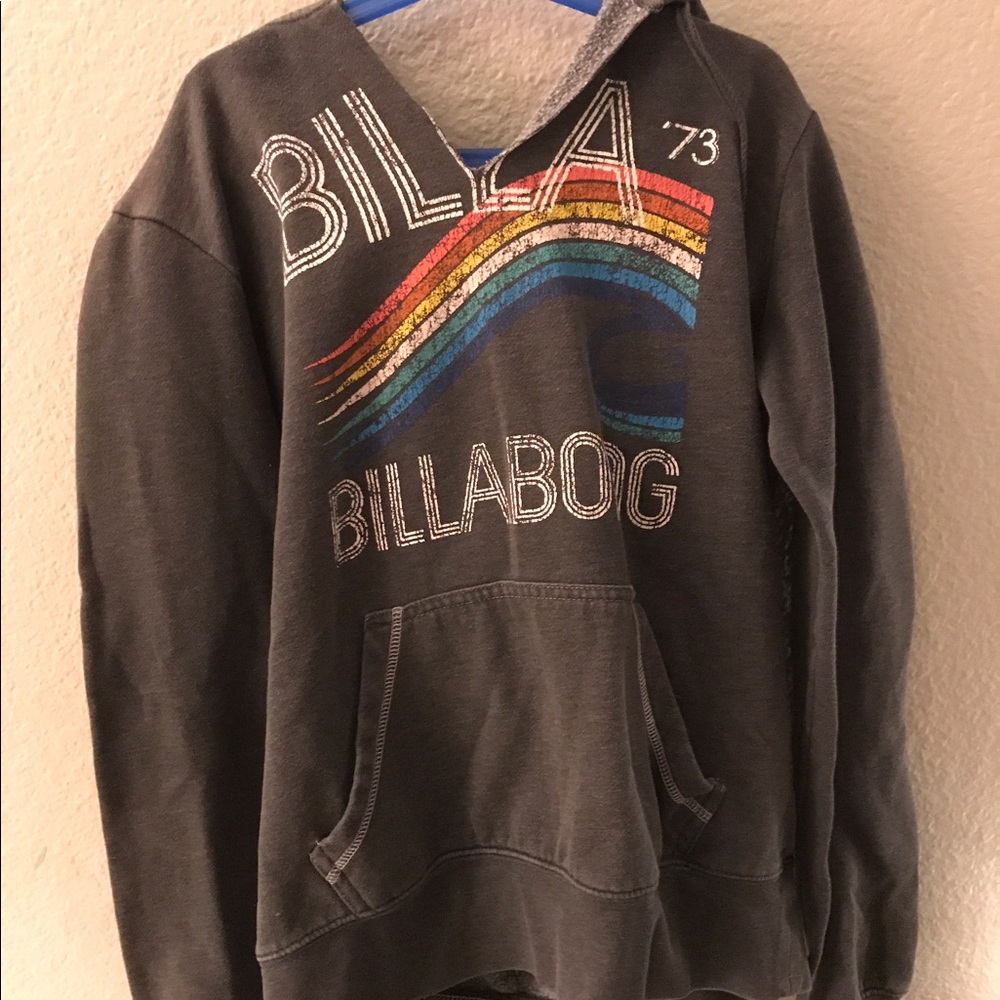 Grey billabong sweater