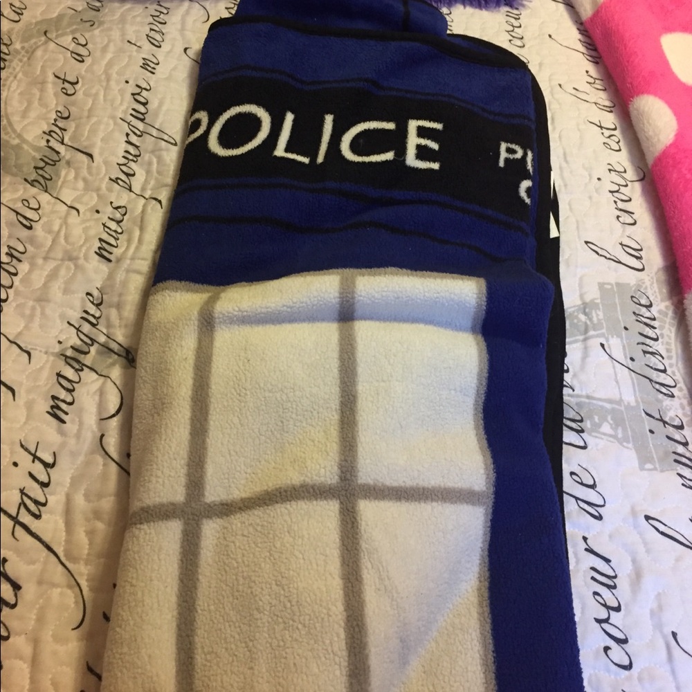 Doctor Who Tardis Blanket