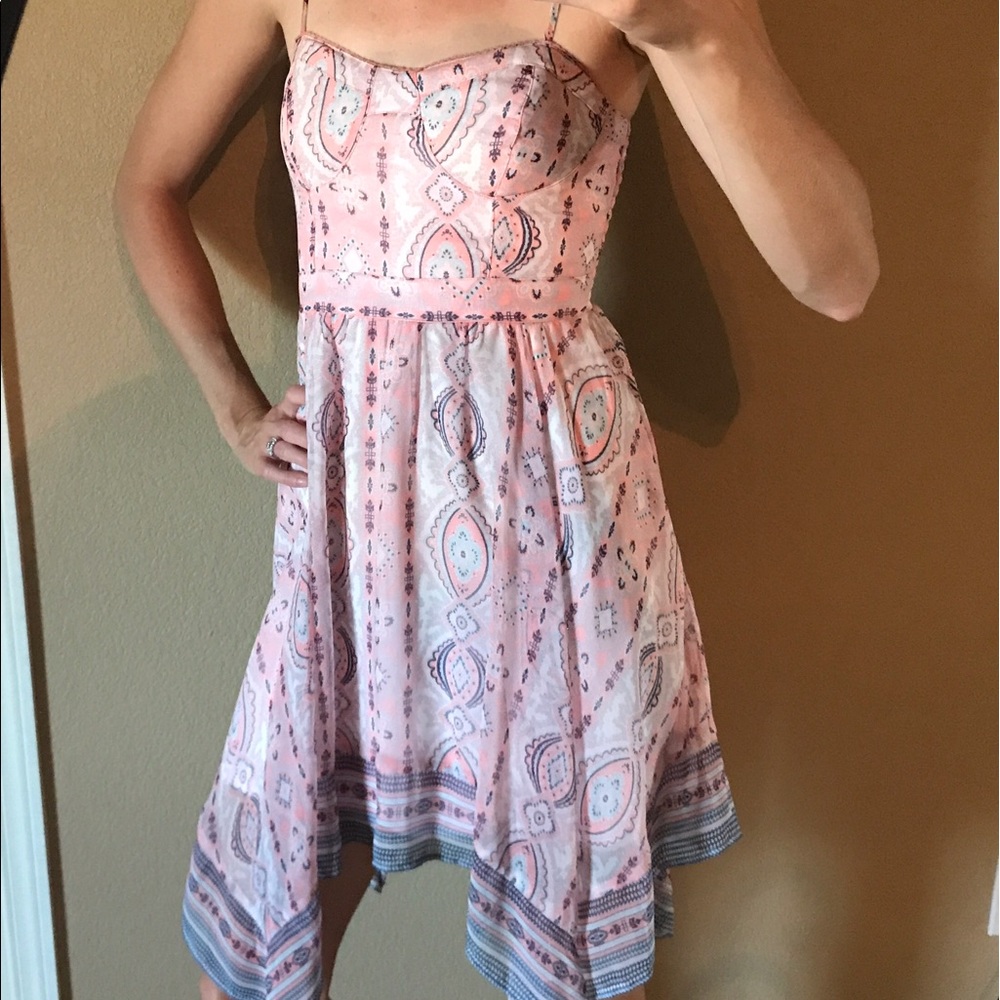American Eagle Outfitters Pink Sundress Size S