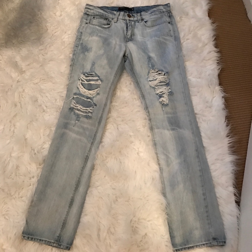 Urban Outfitters Boyfriend Ripped Jeans