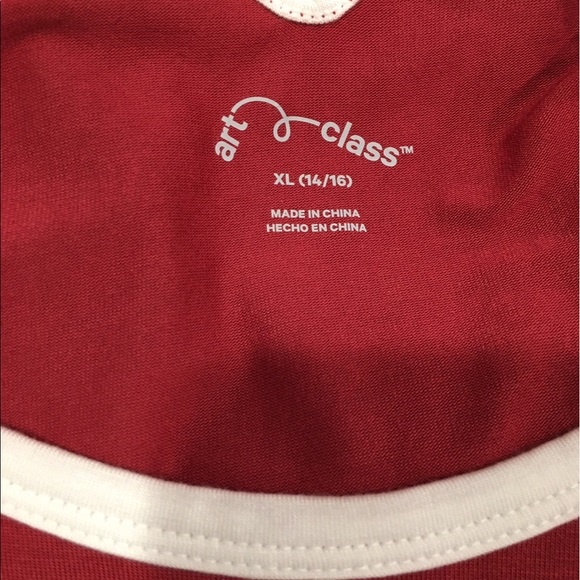 Cold Shoulder Girl's Baseball Tee - Picture 4 of 6