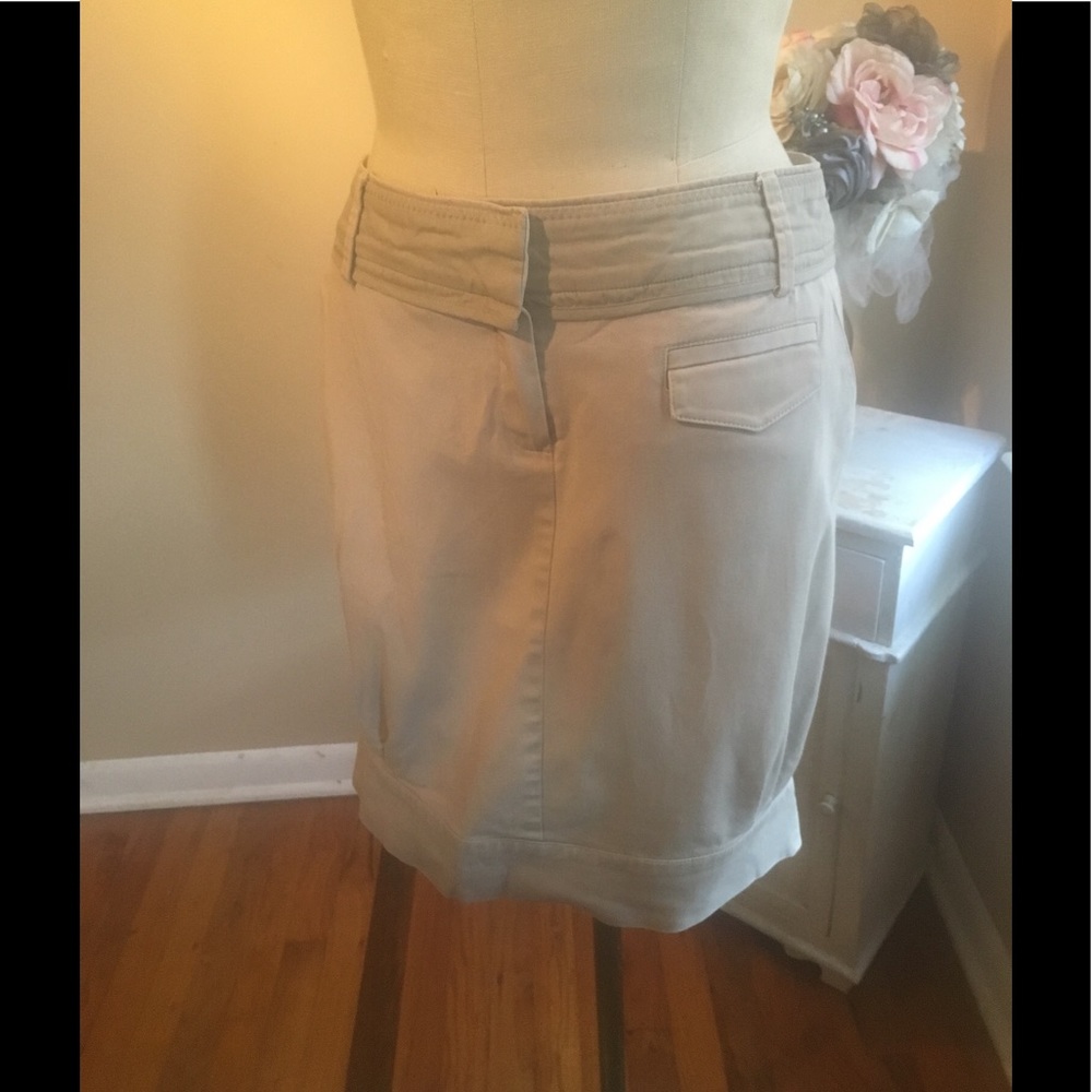 MNG Kaki Skirt Size 6